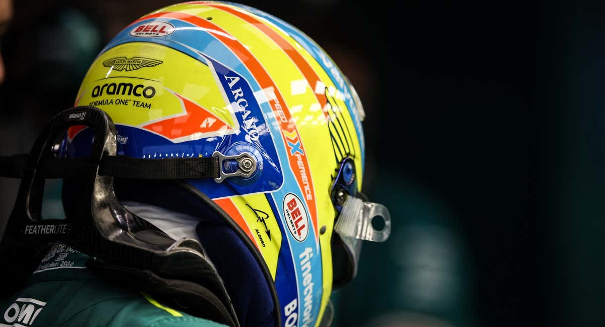 Fernando Alonso, tras terminar octavo en el Gran Premio de Singapur.