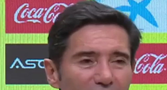 Marcelino se queja de los penaltitos que «pitan todas las jornadas»
