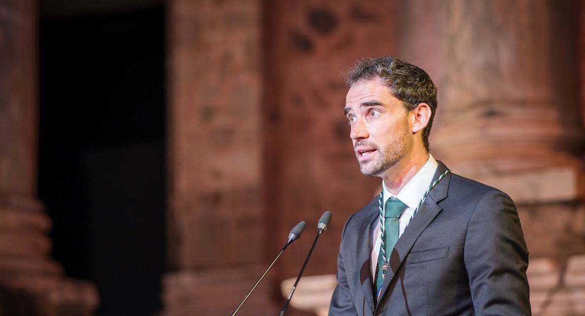 Álvaro Martín, en un acto reciente.