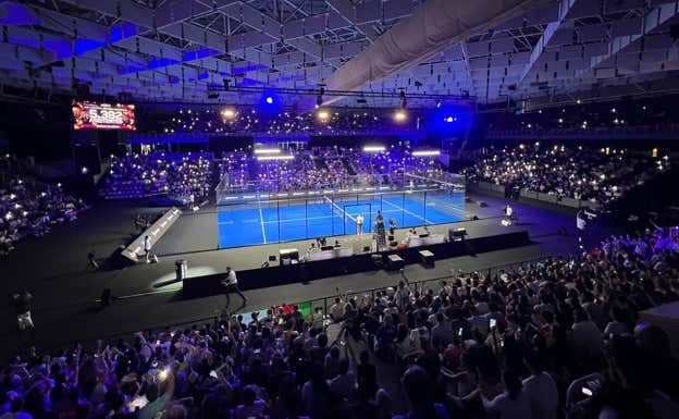 Pabellón Pisuerga abarrotado de público. PREMIER PADEL