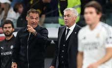 Luis García explica que su enganchón con Ancelotti fue por Endrick: «Sólo tiene intención de pegar, es roja»