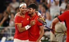 Carlos Alcaraz se niega a pensar que Málaga será un «último baile» para Rafa Nadal