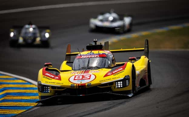 El Ferrari Hypercar, en Le Mans. FERRARI