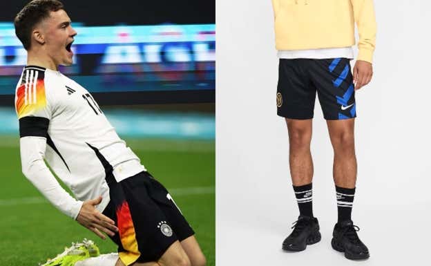 Equipación Selección Alemana 2024 y Pantalón primera equipación Inter de Milán 2024/25