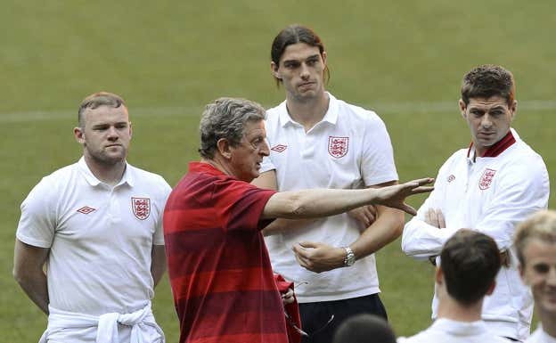Andy Carroll fue nueve veces internacional con Inglaterra entre 2010 y 2012. Getty