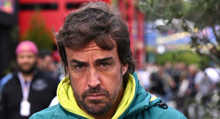 Fernando Alonso, en Bélgica.