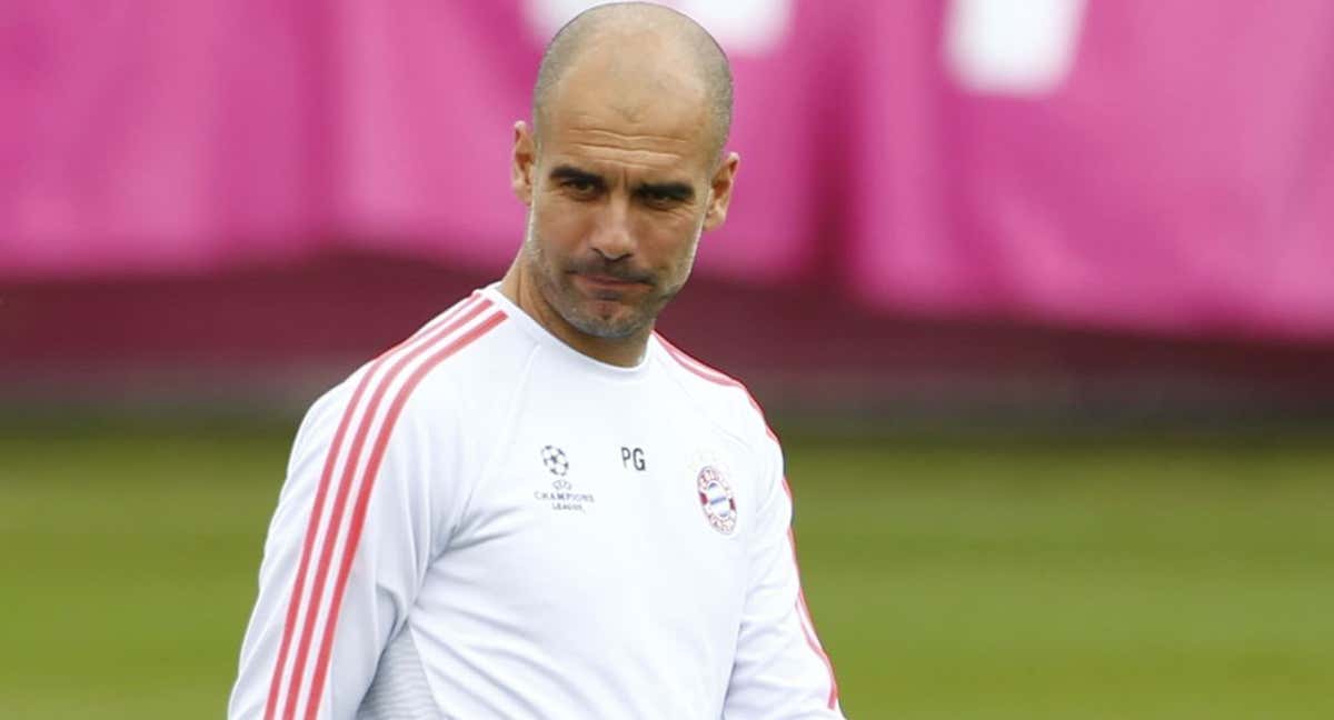 Pep Guardiola en su etapa como técnico del Bayern de Múnich.