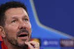 Simeone no cambia su discurso con Courtois y acusa: «Mi opinión fue tergiversada; hay que echar a los violentos»