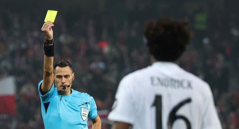 Tarjetas y más tarjetas: el Real Madrid es el más amonestado de Europa