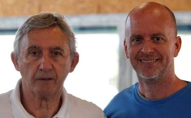 Davor Matkovic junto a Svetislav Pesic. Instagram