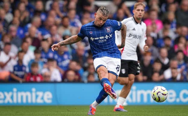 Kalvin Phillips está cedido en el Ipswich Town. REUTERS