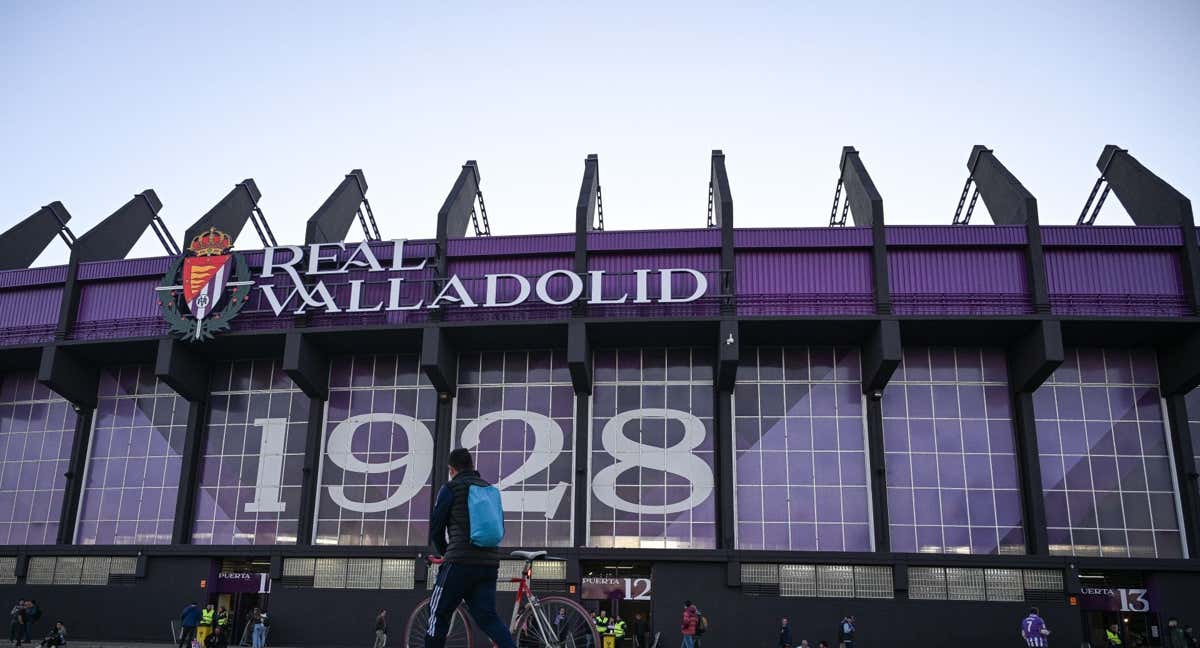 Aledaños del estadio José Zorrilla.