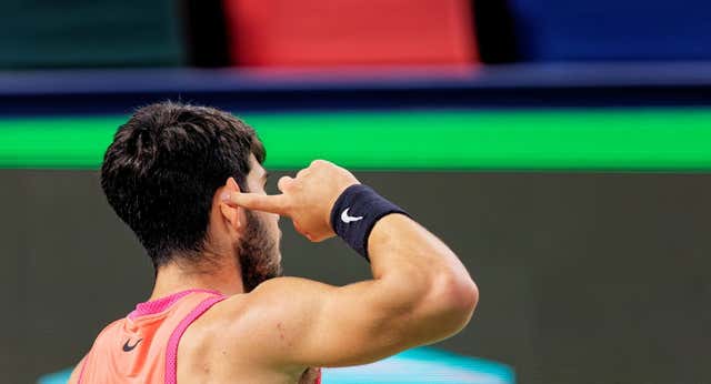 Alcaraz ya es el referente de los niños tenistas: «Me ha dicho que es un placer estar en la pista conmigo»