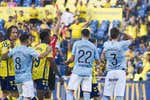 Cordero Vega deja al Celta con nueve por dos rojas en dos minutos y provoca la indignación de Iago Aspas: «¡Vámonos!»