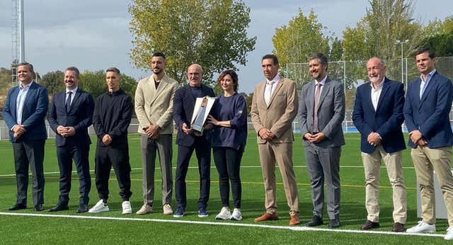 El fútbol volvió a Villamanta tras las desgracias de la DANA