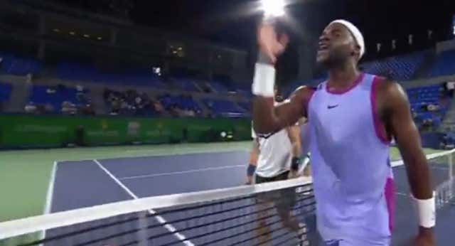 Tiafoe pierde los papeles e insulta al juez de silla: «¡F*** you, man!»