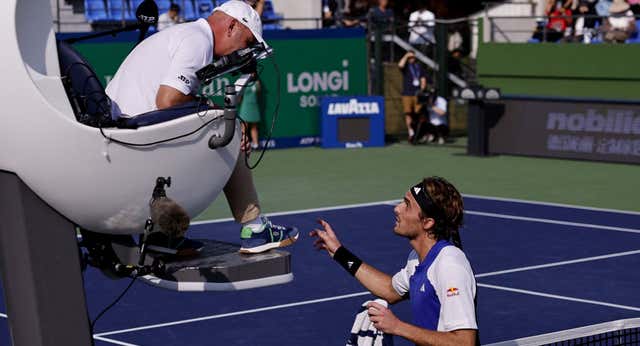 La fanfarronería de Tsitsipas con el juez de silla: «No tienes ni idea de tenis, muestra algo de compasión»