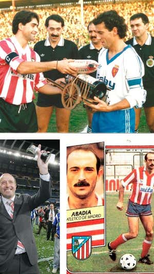 Los tres amigos en sus tiempos como profesionales.
