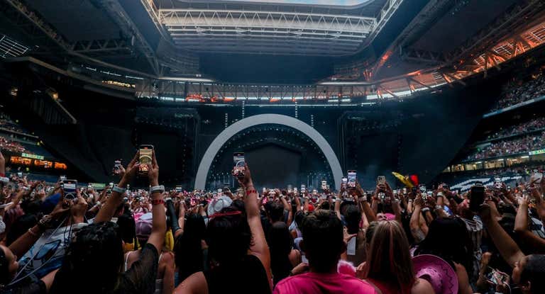 Concierto de Taylor Swifth en el Bernabéu.