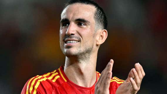 Fabián Ruiz, al acabar el partido ante Dinamarca. /REUTERS