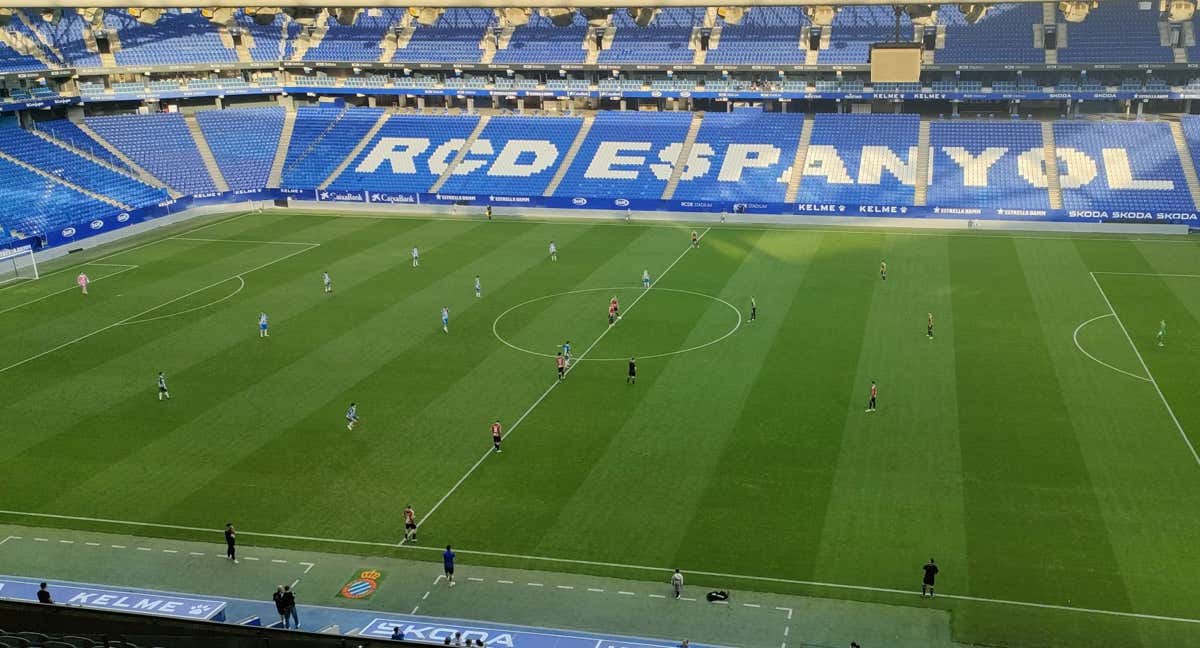 Espanyol B - Europa, en el RCDE Stadium.