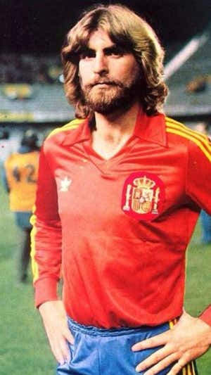 Sandokán, con la Selección.  CÁDIZ CF