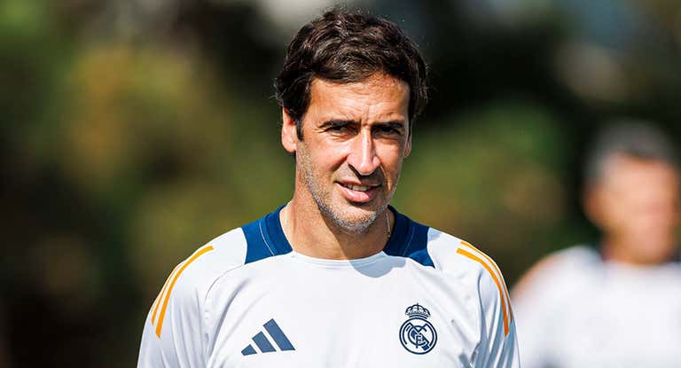 Raúl González, técnico del Real Madrid Castilla.