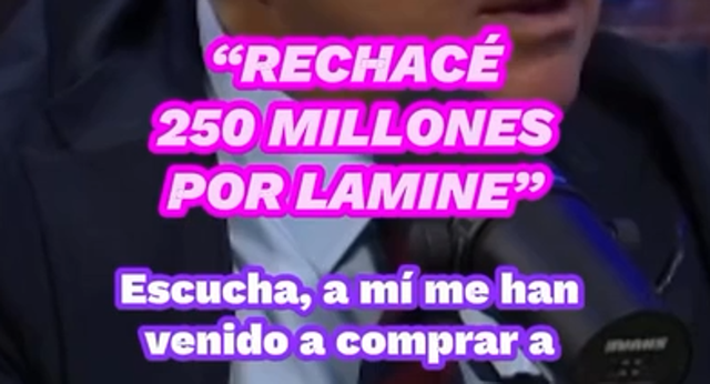 Laporta confiesa el ofertón que rechazó por Lamine Yamal.