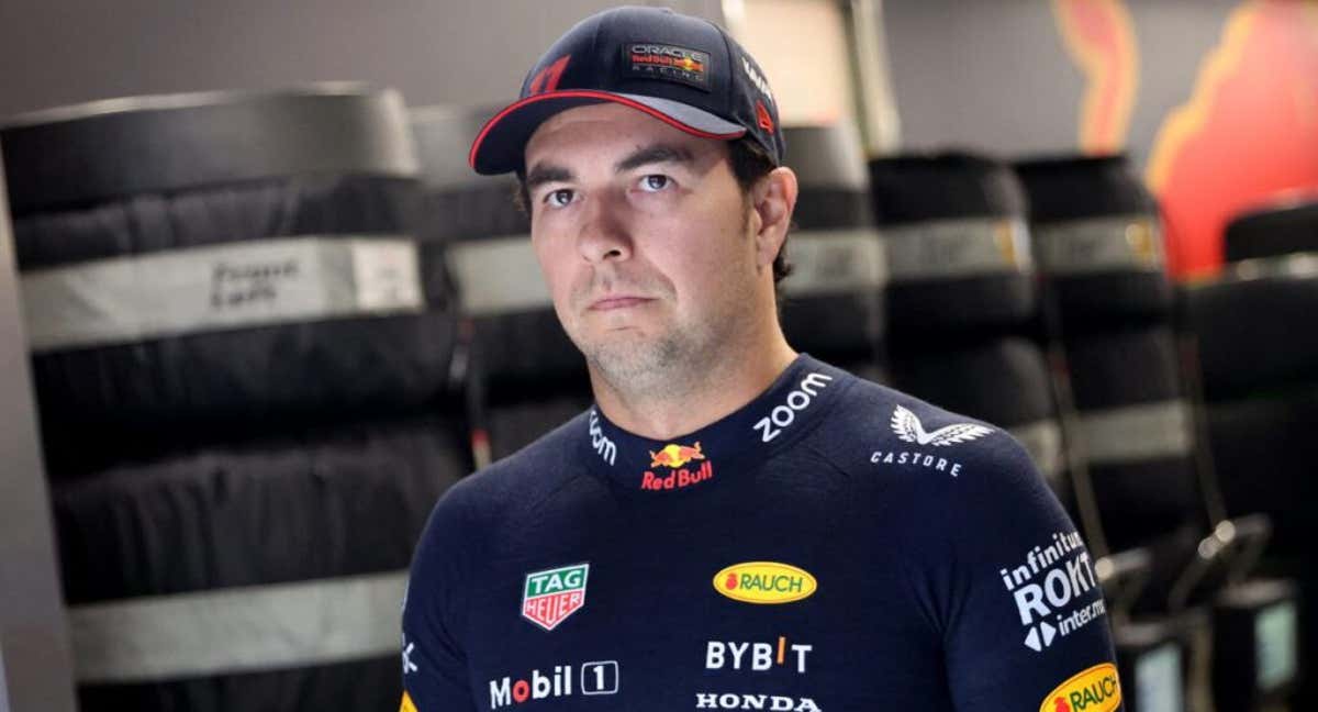 Checo Pérez en Red Bull.