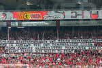 La protesta de aficionados del Union Berlin que compara a la ministra de Interior alemana con la Stasi: «En cada partido hay siete u ocho pancartas diferentes»