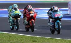 Un incuestionable Ángel Piqueras se gusta en los primeros libres de Australia de Moto3