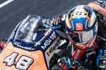Iván Ortola se gusta para lograr la pole en Moto 3
