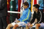 La imagen de madrugada que resume la brutalidad de los Nadal-Djokovic: «¡Traigan dos sillas, por favor!»