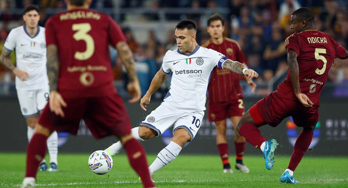 Lautaro Martínez marcó el único gol del partido.