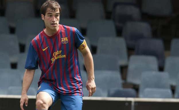 Edu Campabadal, en su etapa en el Barcelona.