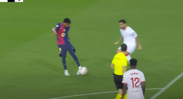 Las ocho décimas y 105 grados que explican el nuevo truco de Lamine Yamal: «Es un gesto técnico espectacular»
