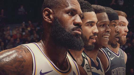 Imagen de promo de Starting 5, el último documental sobre la NBA de Netflix/Netflix