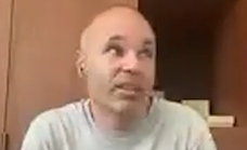 Otra lección mental de Iniesta con la alopecia: «Igual yo no me acomplejé porque tengo una autoestima de la hostia, pero hay que aceptarse con naturalidad»