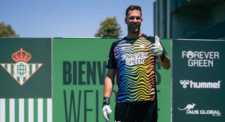 El portero del Betis, Adrián San Miguel.