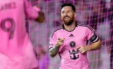 Messi, jugador de la semana de la MLS por sexta vez este año