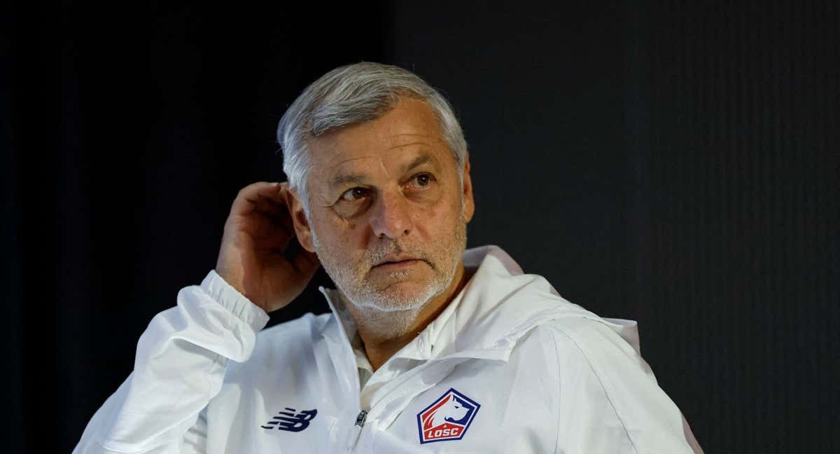 Bruno Genesio, entrenador del Lille.