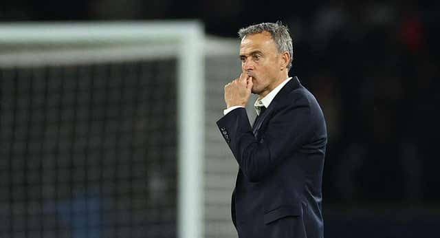 El PSG de Luis Enrique se tambalea en Europa: «Estoy preocupado»