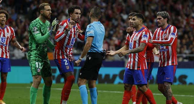 El Atlético de Madrid presenta una queja formal a la UEFA por el penalti pitado ante el Lille