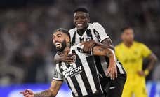 Botafogo liquida a Peñarol y la semifinal de la Libertadores en un segundo tiempo mágico