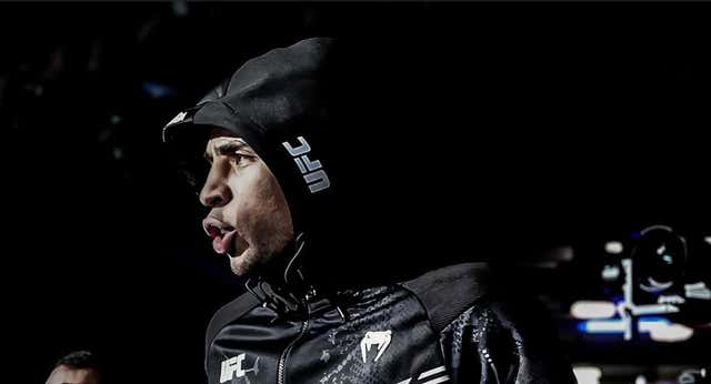 Carlos Prates, el finalizador elegido por UFC para festejar una centena de Fight Night en el Apex