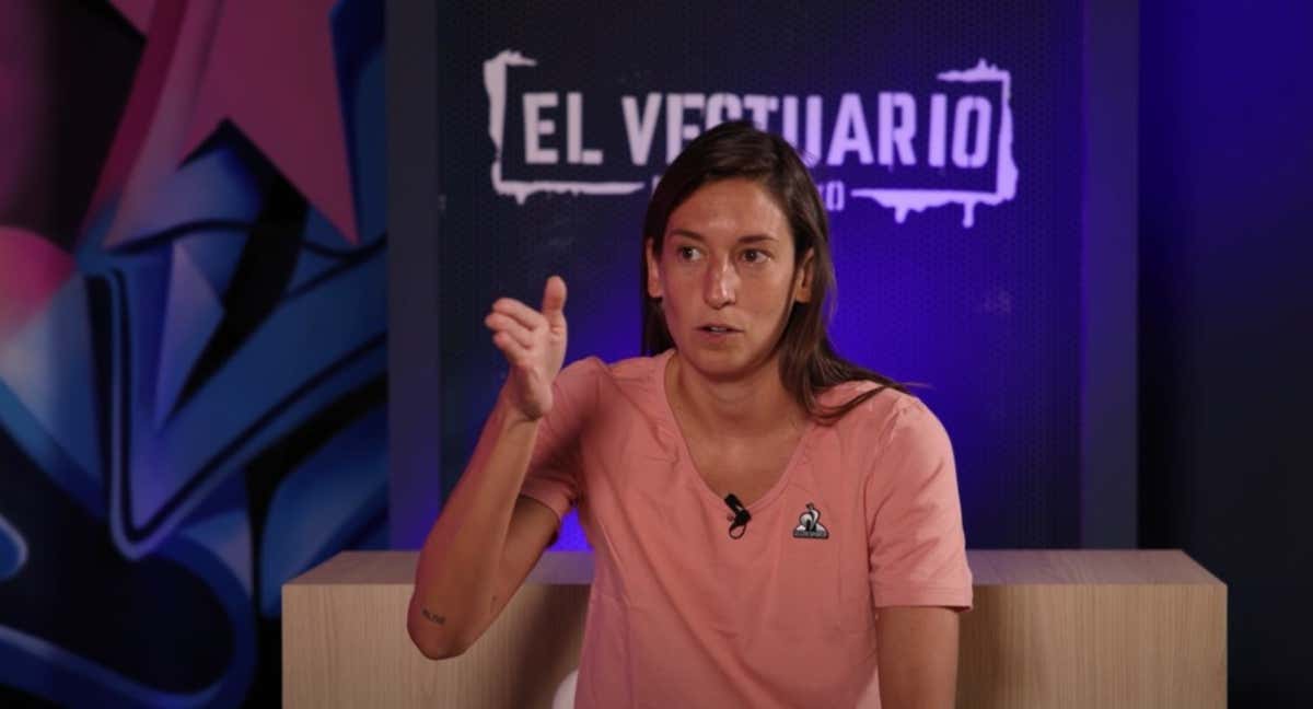 Laura Ester, en 'El Vestuario' de Relevo