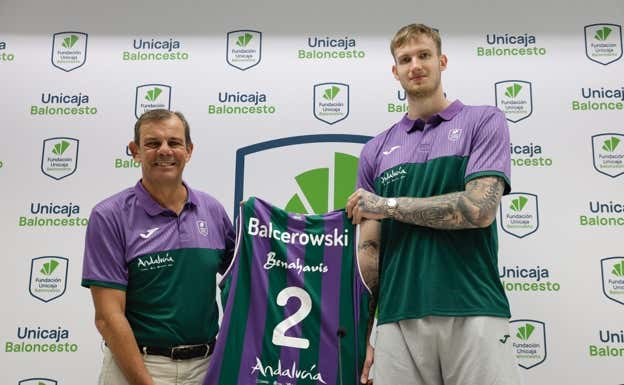 Rodríguez en la presentación de Balcerowski.