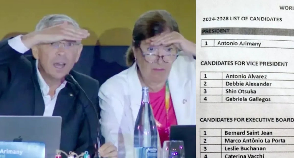 Antonio Arimany y Marisol Casado, junto a los documentos filtrados por 'The Inquisitor'.