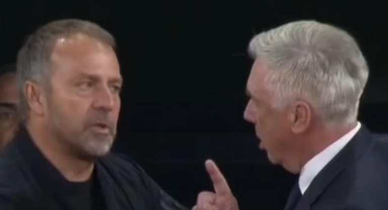 Ancelotti vio como una falta de respeto la celebración del banquillo culé.
