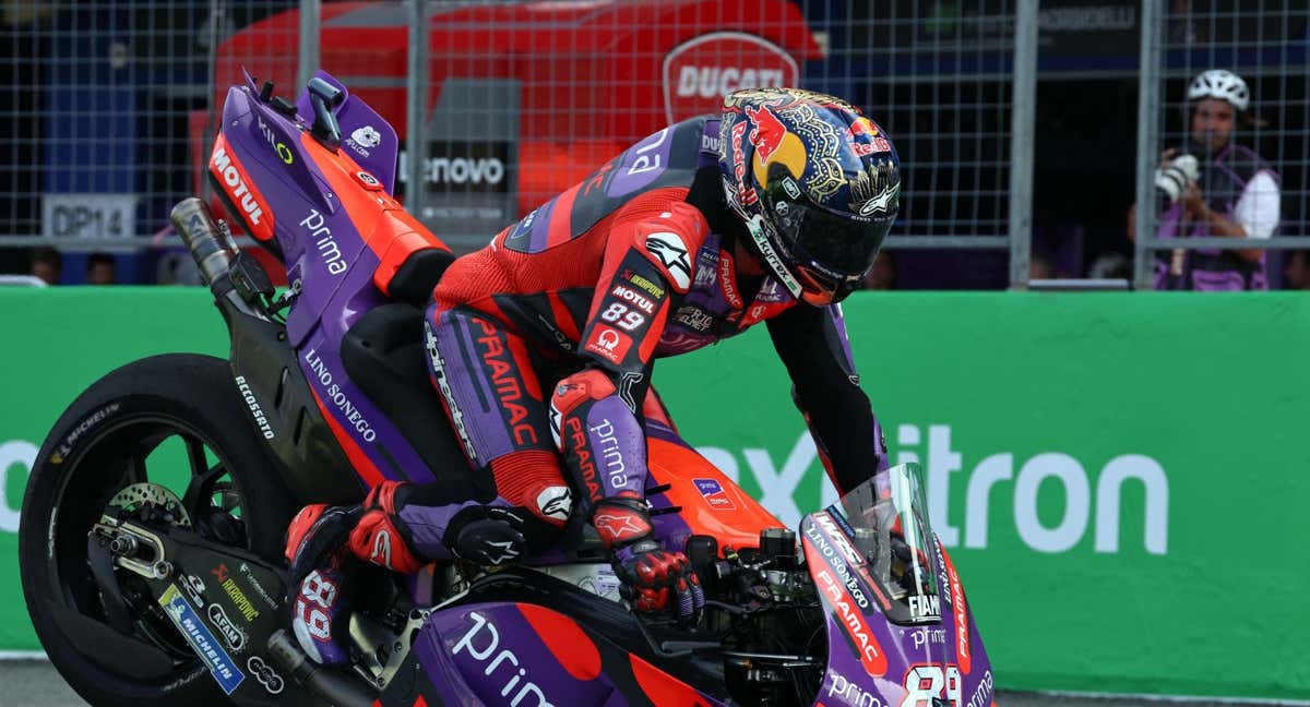 Jorge Martín en el GP de Tailandia.